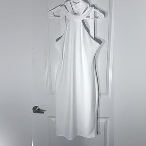 White Bebe mini dress